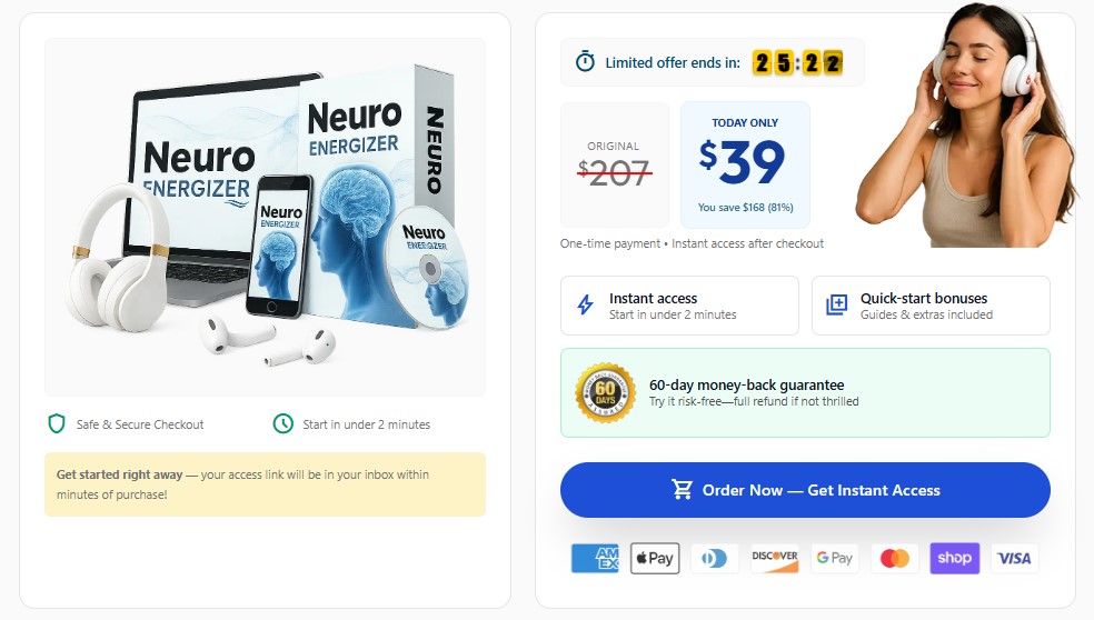 Neuro Energizer Price Packages